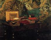 克劳德 莫奈 : Corner of a Studio